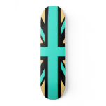 Inverted Union Jack Skateboard Deck
