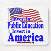 Invest in Public Education Mouse Pads
