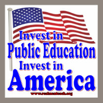 Invest in Public Education posters