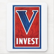 Invest In Victory -- WW2 Mouse Pad