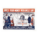 Invest Your Money with Uncle Sam posters