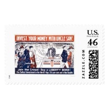 Invest Your Money with Uncle Sam Stamp