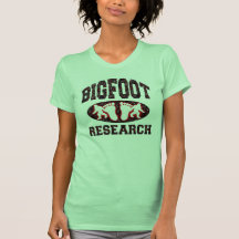 Investigación de Bigfoot Camiseta