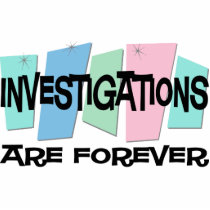 Investigations Are Forever photo sculptures