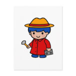 Investigator Boy Post Card
