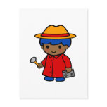Investigator Boy Postcard