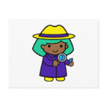 Investigator girl post cards
