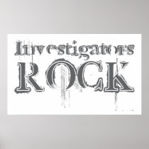 Investigators Rock Posters