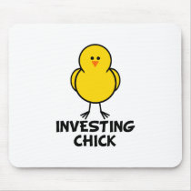 Investing Chick mousepads by chicktshirts8 Investing Chick mousepads