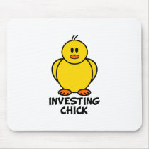 Investing Chick mousepads by chicktshirts8 Investing Chick mousepads