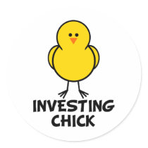 Investing Chick stickers