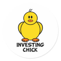 Investing Chick stickers