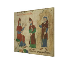 Investiture Benedictine Monk, from 'De Stretched Canvas Prints