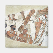 Investiture of the king by the goddess Ishtar Refrigerator Magnet