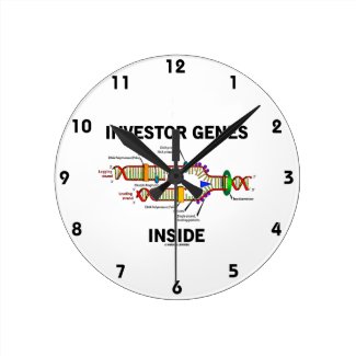 Investor Genes Inside (DNA Replication) Wall Clocks
