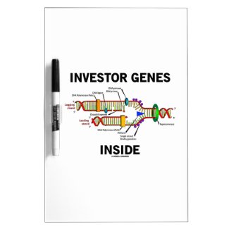Investor Genes Inside (DNA Replication) Dry-Erase Board