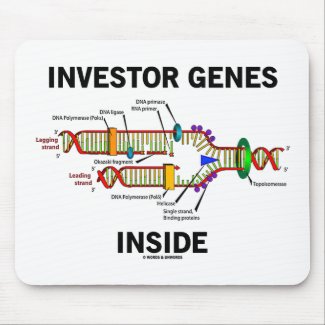 Investor Genes Inside (DNA Replication) Mouse Pad