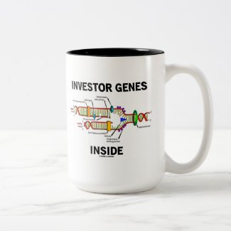 Investor Genes Inside (DNA Replication) Coffee Mugs