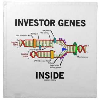Investor Genes Inside (DNA Replication) Napkins