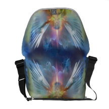 Invictus Dragonfly angel Courier Bag