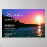 Invictus ~ Inspirational Poem. posters