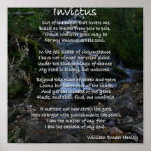 Invictus Print