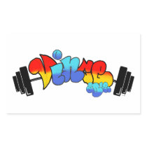 InVINCEable Rectangle Stickers