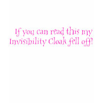Invisibilty Cloak t-shirts by Narcissa_ Invisibilty Cloak t-shirts