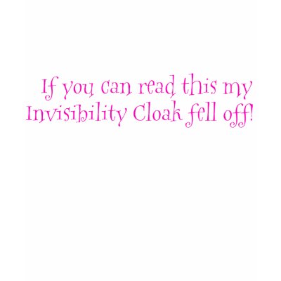 Invisibility Cloak