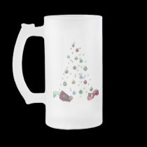 Invisible Christmas Tree Frosted Mug