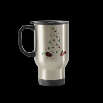 Invisible Christmas Tree Travel Mug
