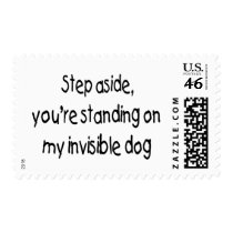 Invisible Dog Postage Stamps