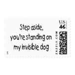 Invisible Dog postage