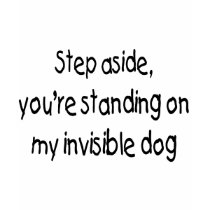 Invisible Dog t-shirts