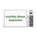 Invisible Illness Awareness Stamp by wellnessiswholeness Invisible Illness Awareness Stamp
