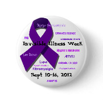 Invisible Illness Week 2012 Pins