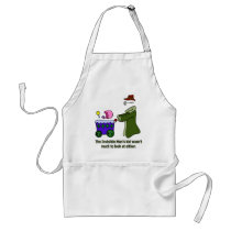 Invisible Man's Kid Wasn't Much To Look At aprons
