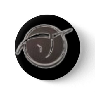 Invisible Pink Unicorn button