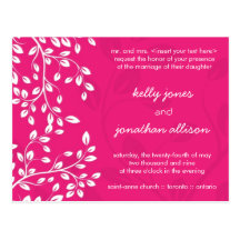 Invitación con clase del boda de las rosas fuertes postales