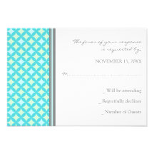 Invitación de boda gris de RSVP del modelo de la m