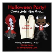Invitación de Halloween