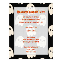 Invitación de Halloween del fantasma