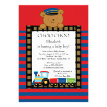 Invitación de la fiesta de bienvenida al bebé del 