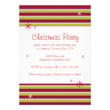 Invitación de la fiesta de Navidad de la raya