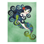 Invitación de la sirena del Aquamarine