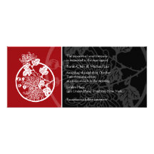 Invitación del boda del crisantemo