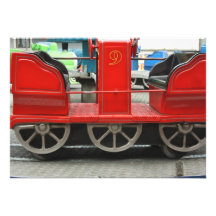Invitación del carro del tren
