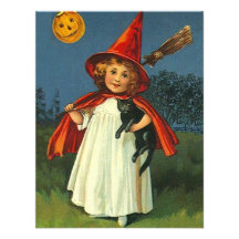 Invitación del fiesta de Halloween de la bruja de 