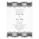 Invitación delicada y de encaje del boda (white)