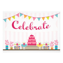 Invitación dulce de la celebración